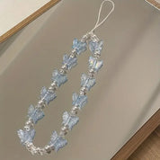 Phone Chain Candy Butterfly Pearl