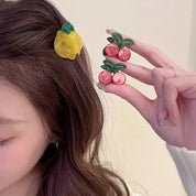 Mini Hair Clip Set of 2 Fruit