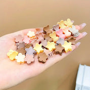 Mini Hair Clip Cute Nature (3pc)