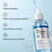WELLAGE Real Hyaluronic Blue 100 Ampoule