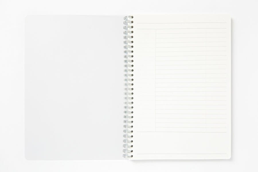 NOTE PP COVER CORNELL SIMPLE CLEAR LINED