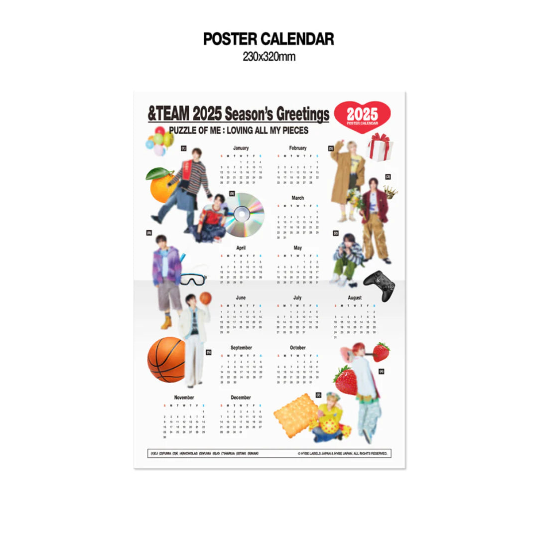 &TEAM 2025 Season's Greetings "Puzzle of Me"