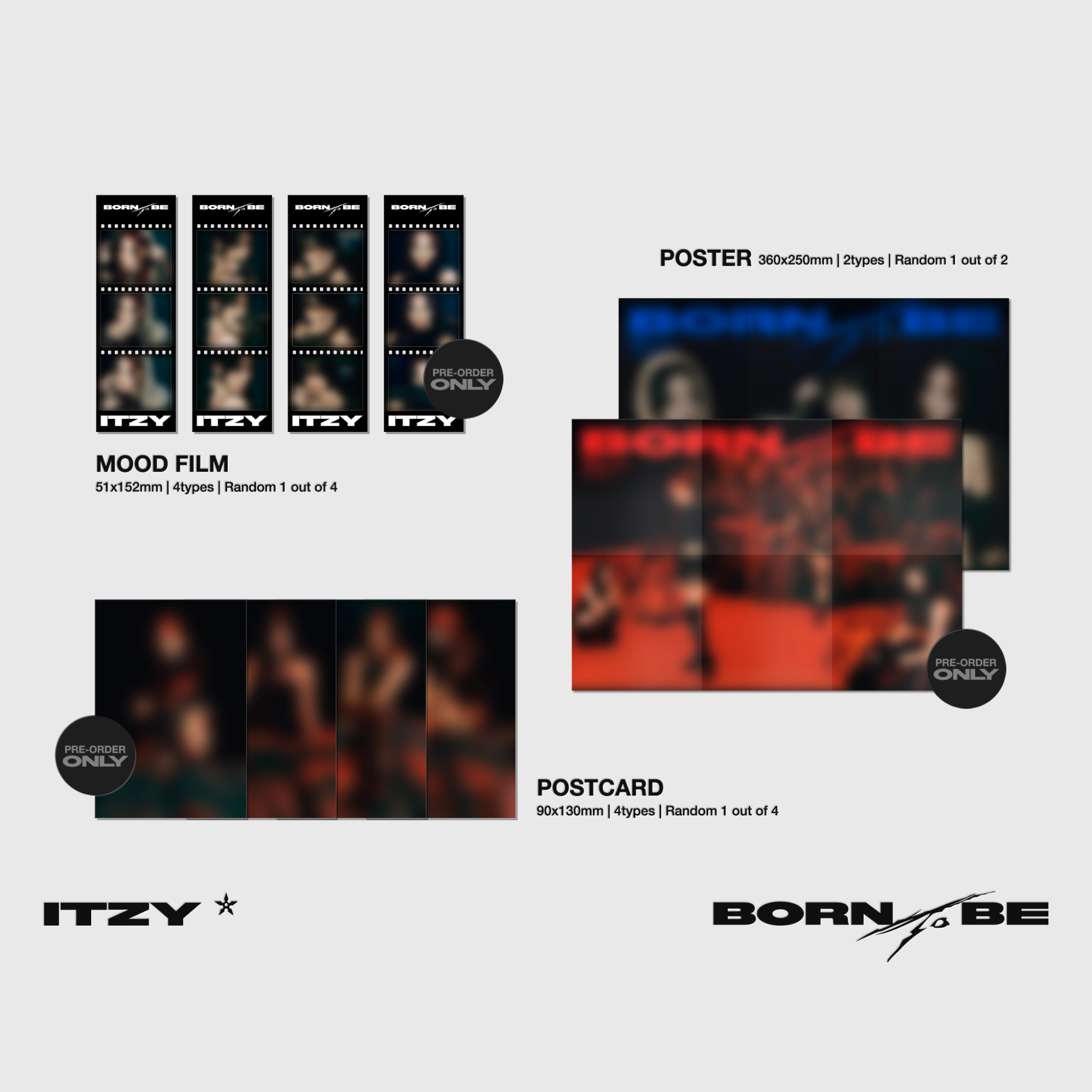 ITZY - BORN TO BE (LIMITED VER)