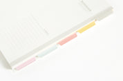 NOTE PP COVER INDEX BASIC WHITE