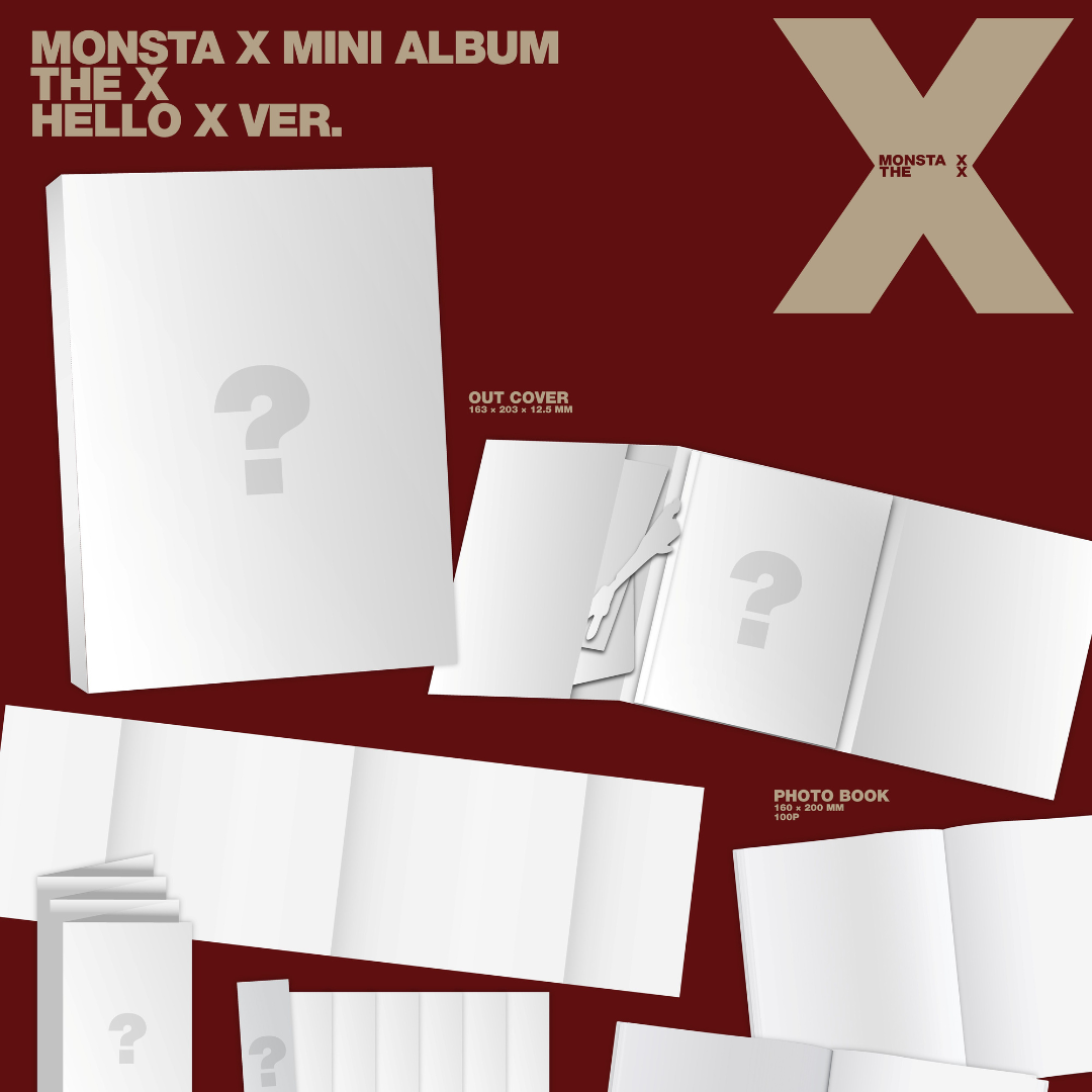 [Pre-Order] MONSTA X - 13th Mini Album [THE X]
