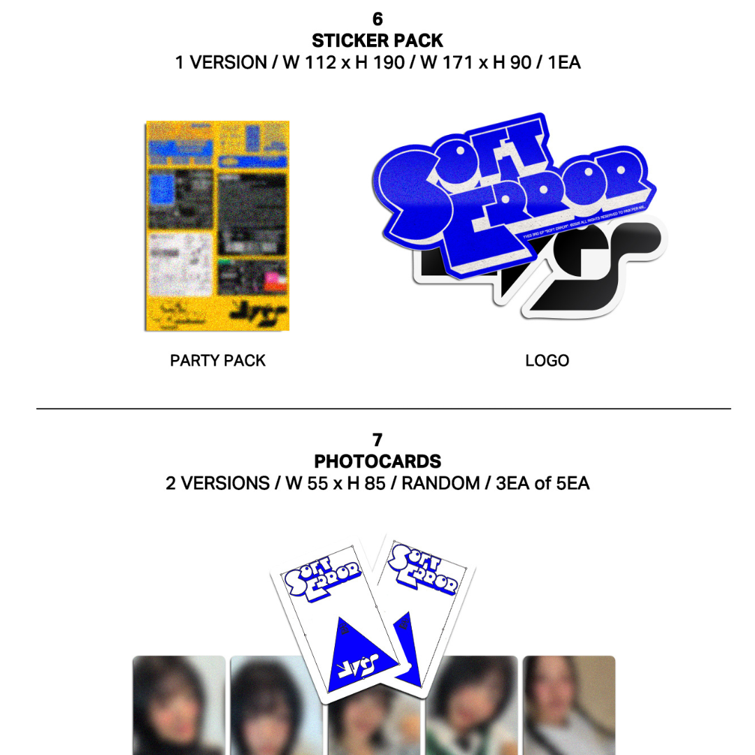LOONA YVES 3rd EP Album "SOFT ERROR"