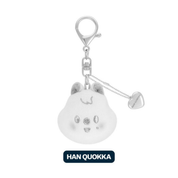 [PRE-ORDER] Stray Kids dominATE : celebrATE MD SKZOO FACE KEYRING SILVER Ver. (8 VERSIONS)