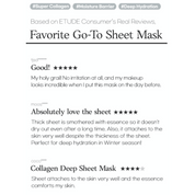 Etude Moistfull Collagen Deep Sheet Mask