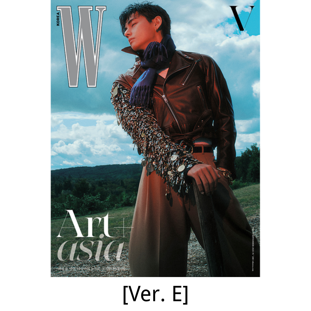 [Pre-Order] W 2025.09 [Cover: BTS V]