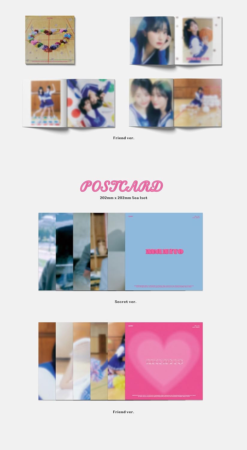 QWER - 1st Mini Album 'MANITO ' (Photobook Version) – Amuse Ground