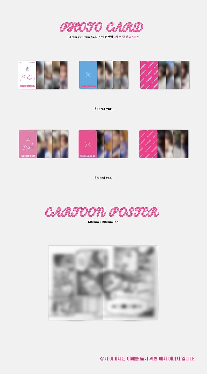 QWER - 1st Mini Album 'MANITO ' (Photobook Version) – Amuse Ground