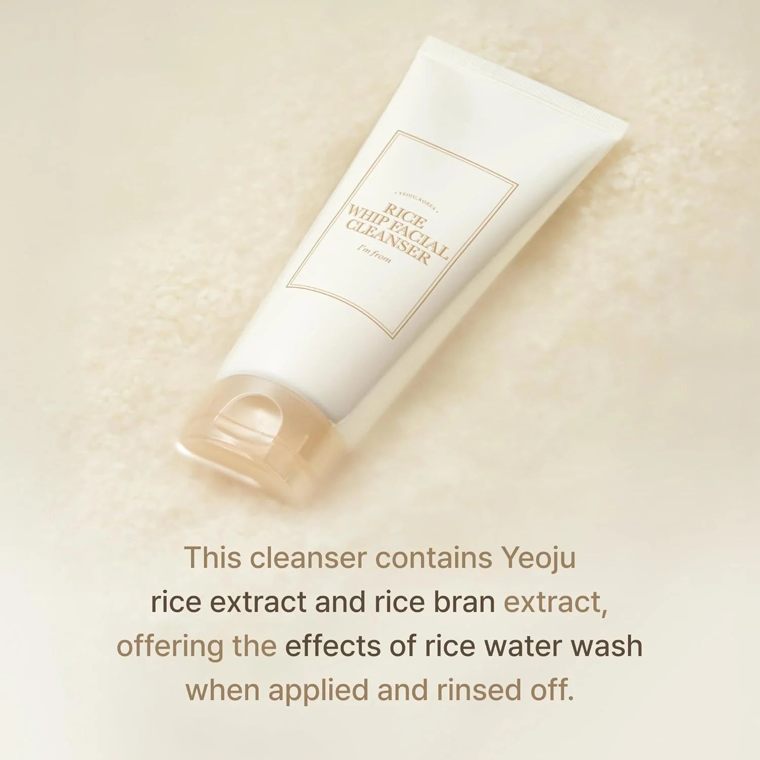 I'm from Rice Whip Facial Cleanser [150ml]