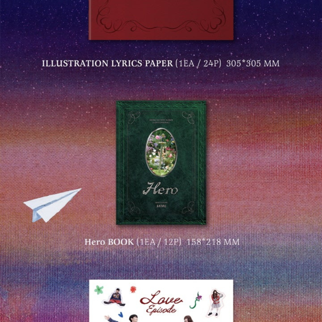 AKMU - 3rd Mini Album 'LOVE EPISODE' LP