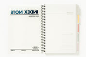 NOTE PP COVER INDEX BASIC WHITE