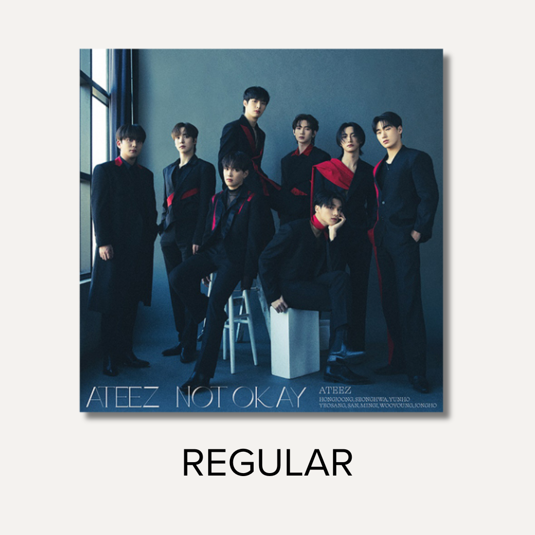 ATEEZ 3rd Japan Single Album "NOT OKAY"