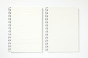 NOTE PP COVER SPRING SIMPLE 6 SPLIT GRID B5