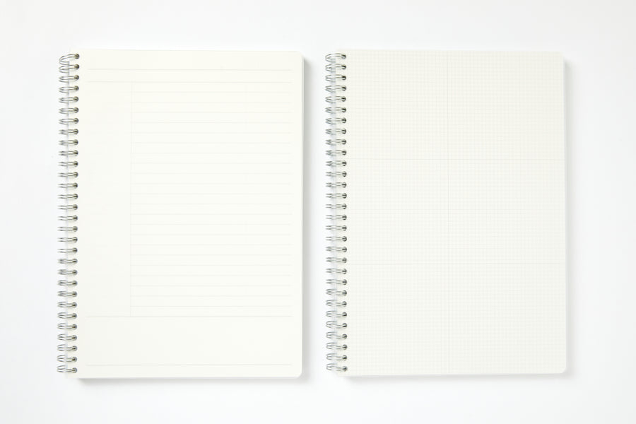 NOTE PP COVER SPRING SIMPLE 6 SPLIT GRID B5