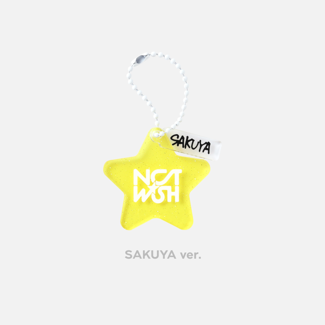 NCT WISH - Acrylic Key Ring ('Wish Station' Official MD)