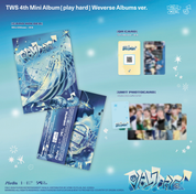 [PRE-ORDER] TWS 4th Mini Album: Play Hard [Weverse Ver.]