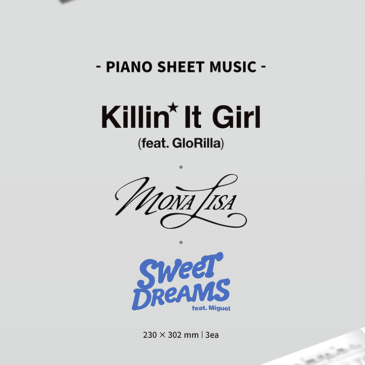 [Pre-Order] PIANO SHEET MUSIC: J-HOPE (Package)