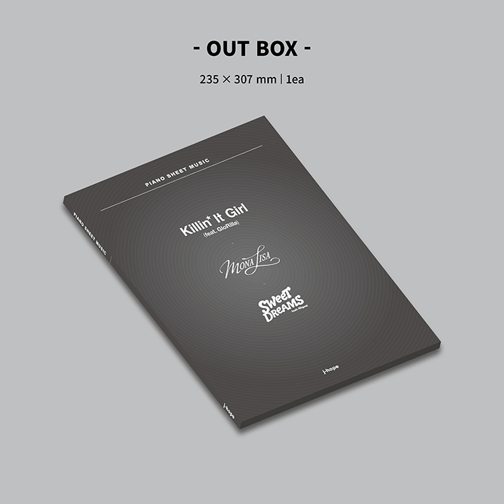[Pre-Order] PIANO SHEET MUSIC: J-HOPE (Package)