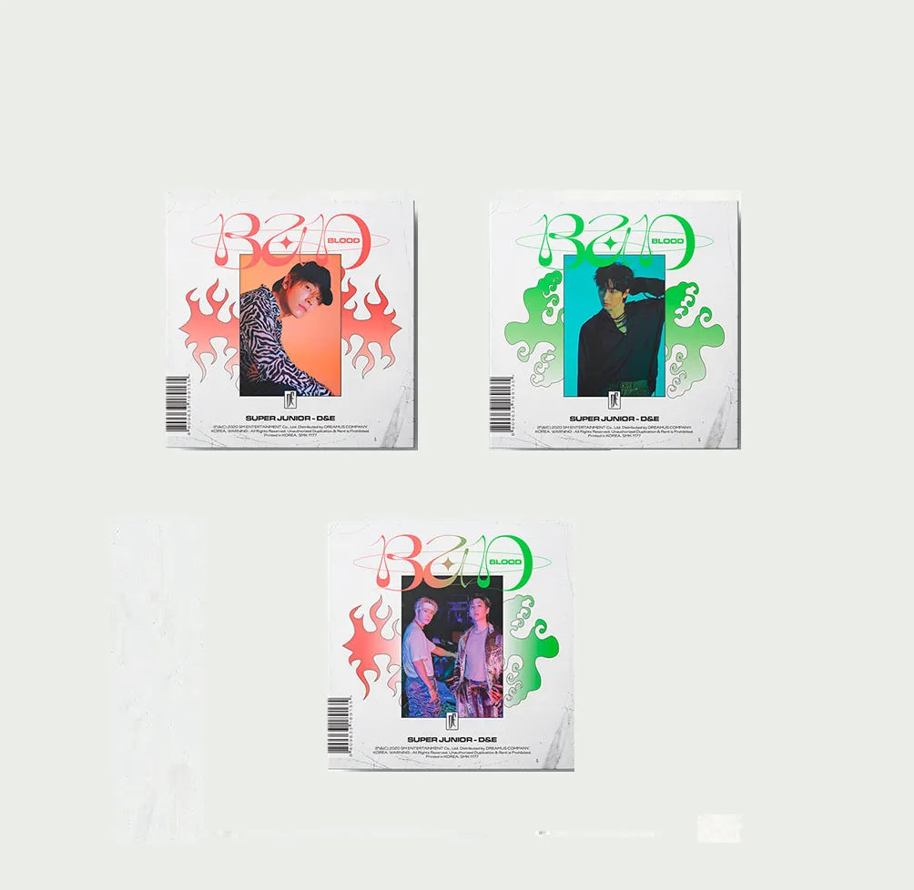 Super Junior D&E 4th Mini Album  BAD BLOOD