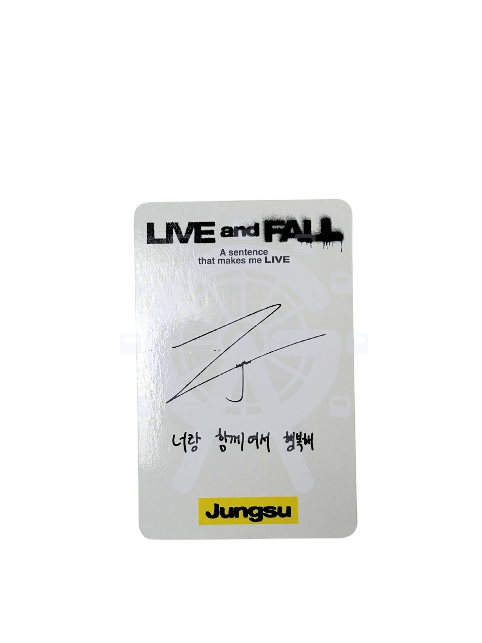 (trade) Xdinary Heroes 'LIVE and FALL' (Jungsu; LIVE Ver.)
