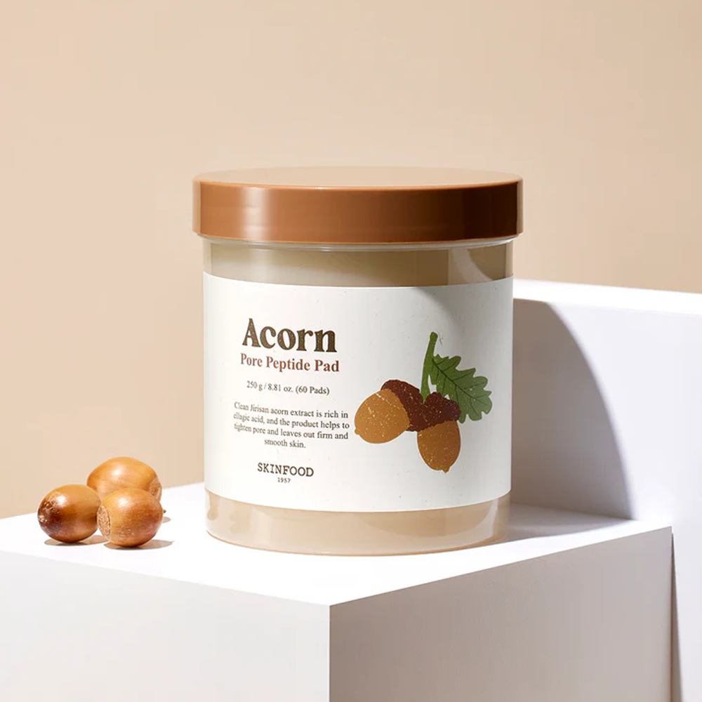 SKINFOOD Acorn Pore Peptide Pad (60EA)260G