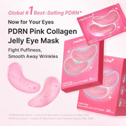 medicube PDRN Pink Collagen Jelly Eye Mask [6 Pairs]