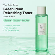 Beauty of Joseon Green Plum Refreshing Toner AHA + BHA (150ml)