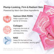 medicube PDRN Pink Collagen Jelly Eye Mask [6 Pairs]