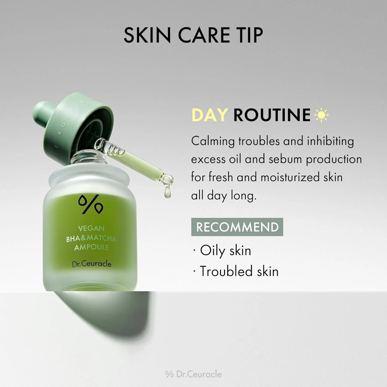 Dr.Ceuracle Vegan BHA & Matcha Ampoule [30ml]