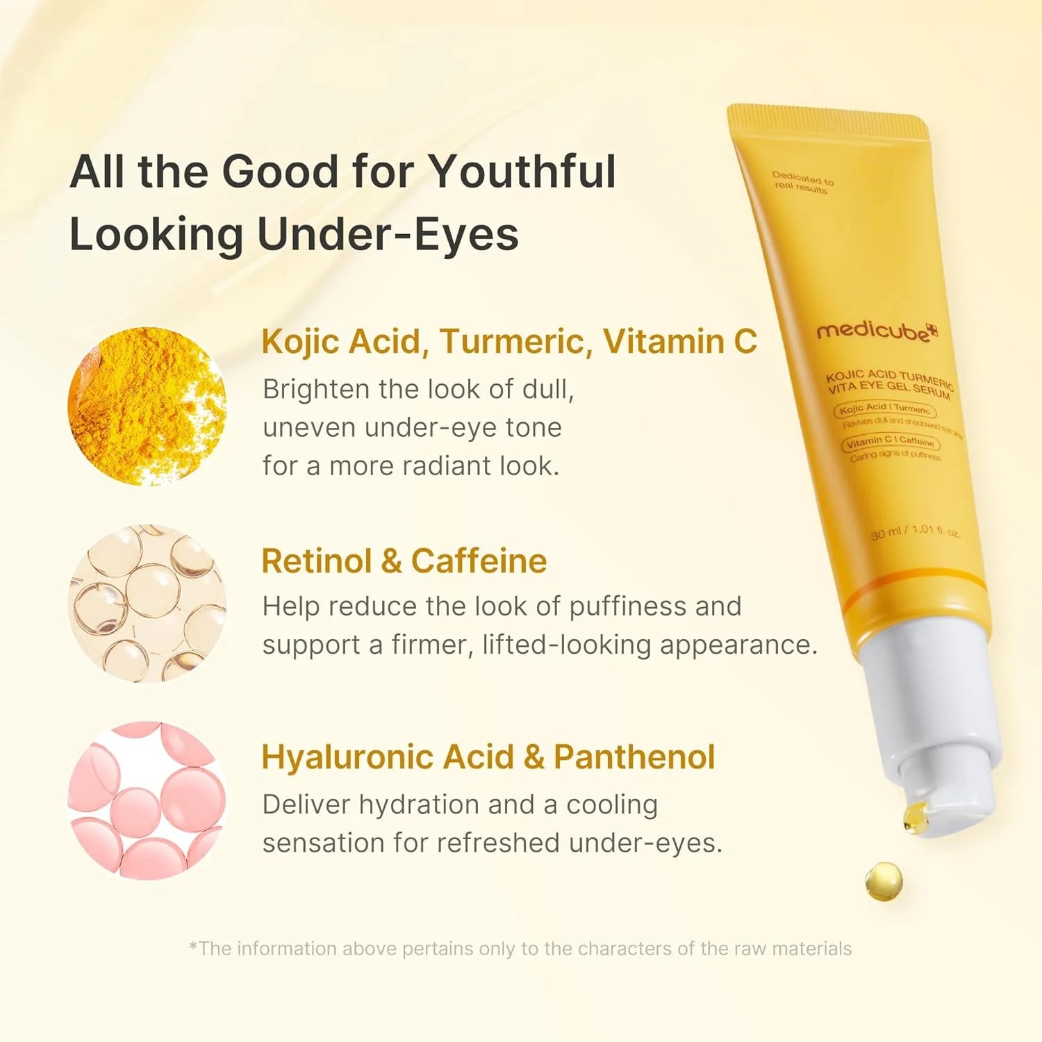 medicube Kojic Acid Turmeric Vita Eye Gel Serum [30ml]