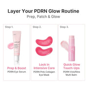 medicube PDRN Pink Collagen Jelly Eye Mask [6 Pairs]