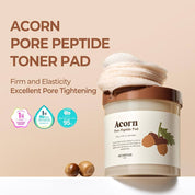 SKINFOOD Acorn Pore Peptide Pad (60EA)260G