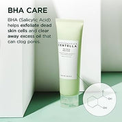 SKIN1004 Madagascar Centella Tea-Trica BHA Foam [125ml]