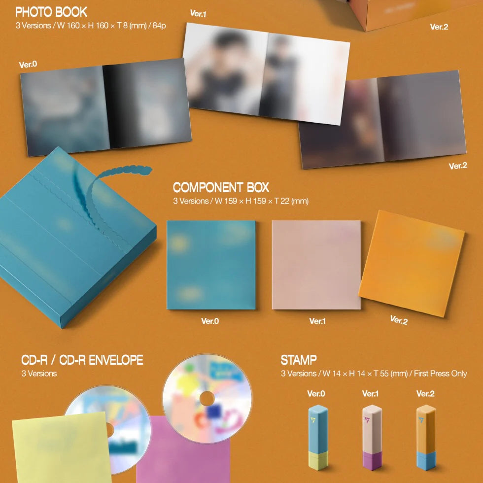 Seventeen 12th Mini Album "Spill The Feels" (Standard Ver.) (Set) with Weverse Shop POB