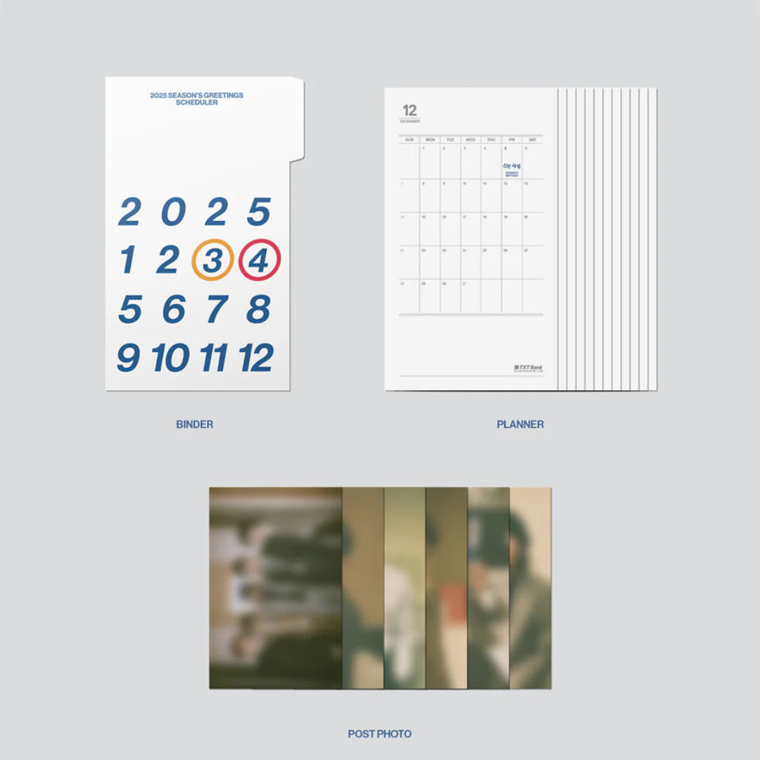 TOMORROW X TOGETHER (TXT) 2025 Season's Greetings