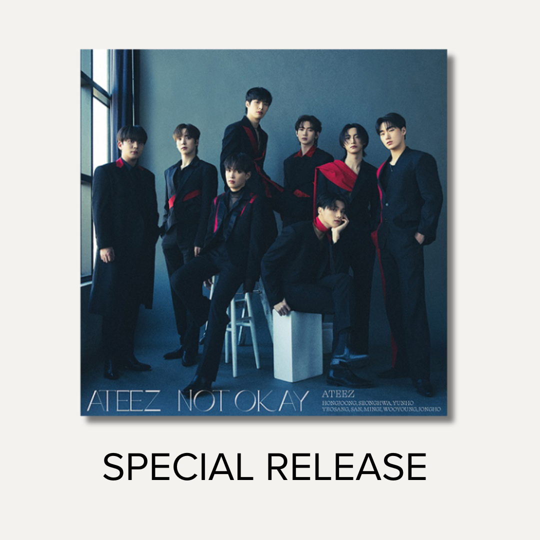 ATEEZ 3rd Japan Single Album "NOT OKAY"