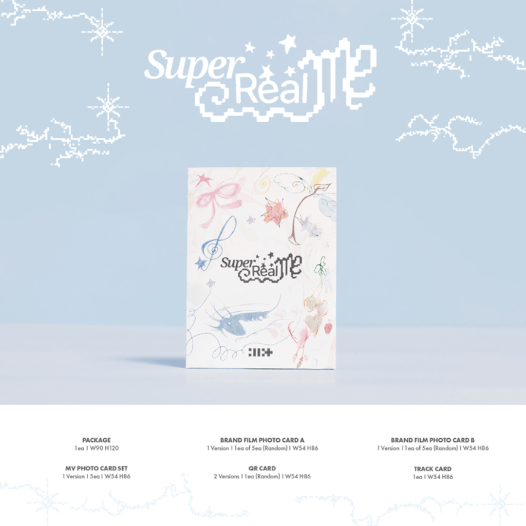 ILLIT 1st Mini Album "Super Real Me" (Set + Weverse Ver.)  with Weverse POB