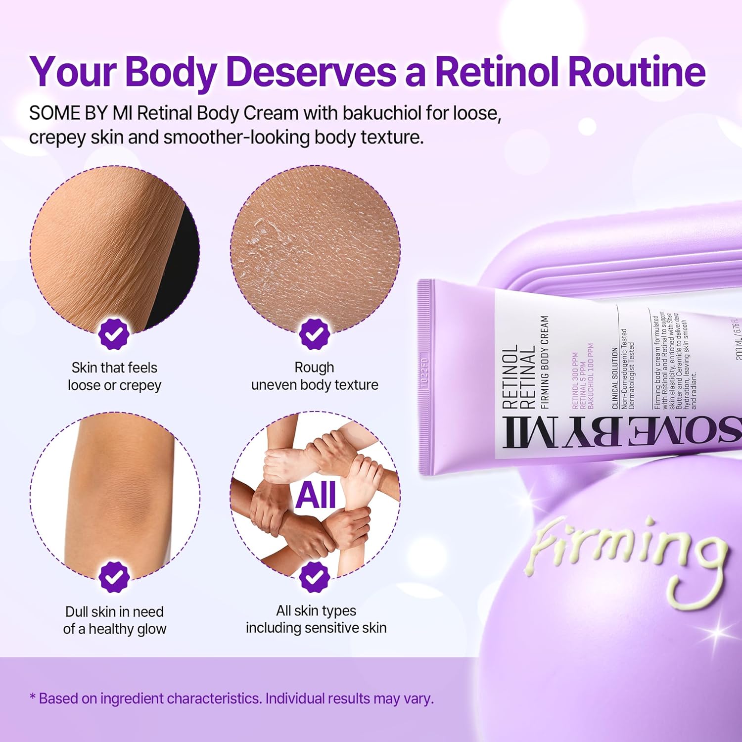 SOME BY MI Retinol Retinal Firming Body Cream [200ml]