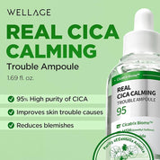 WELLAGE Real Cica Calming 95 Trouble Ampoule [50ml]