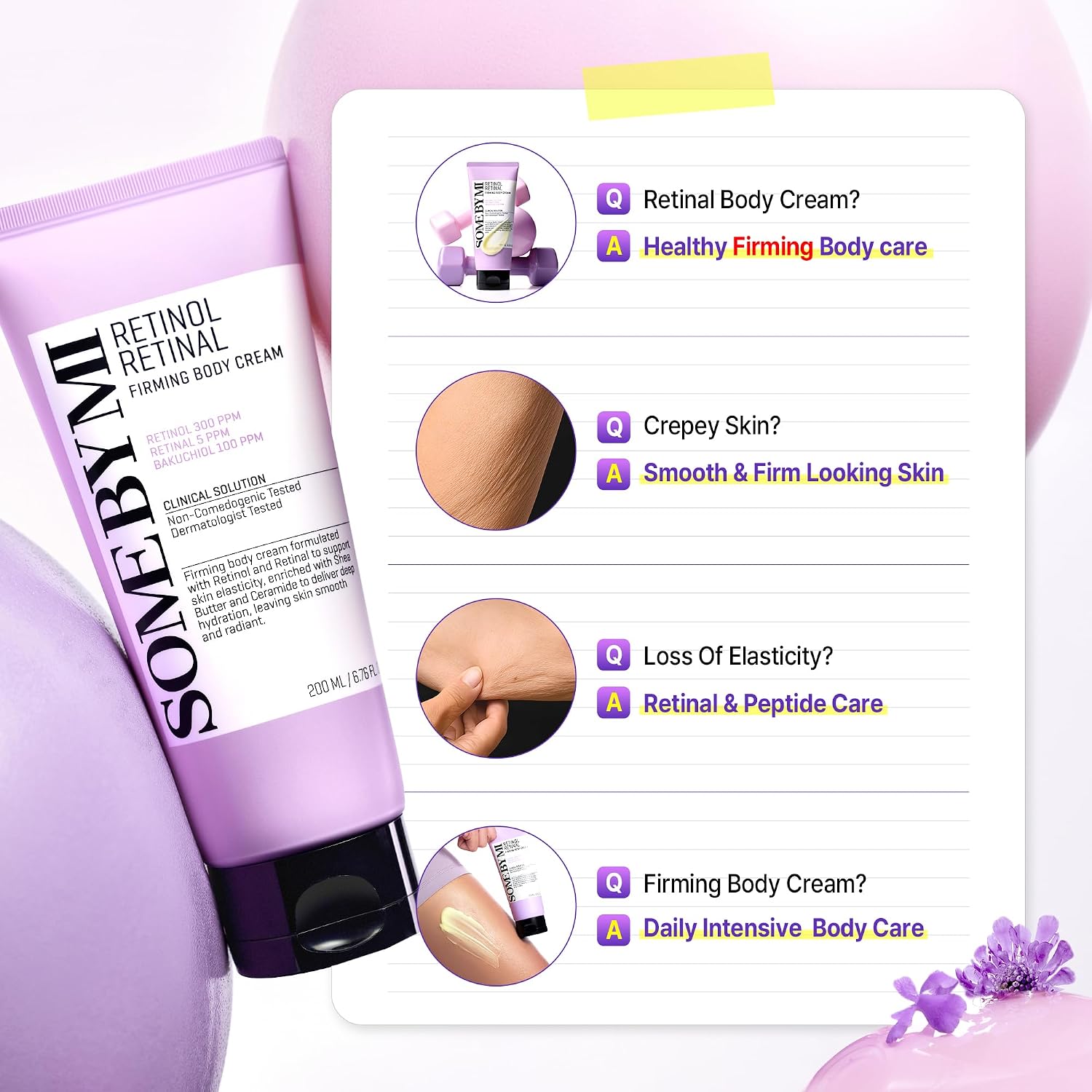 SOME BY MI Retinol Retinal Firming Body Cream [200ml]