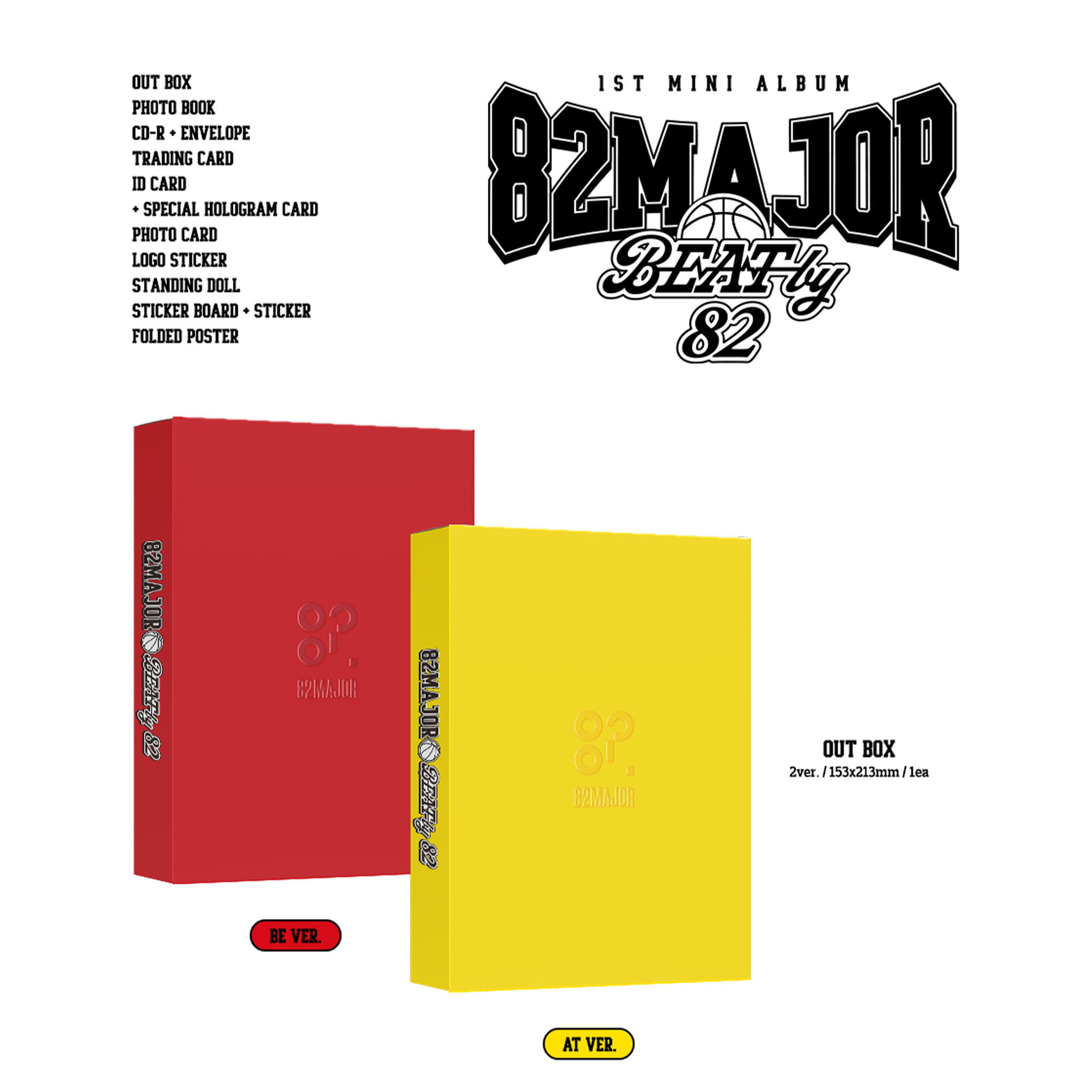 82MAJOR 1st Mini Album "BEAT by 82"