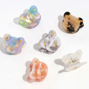 Mini Bear Hair claw 2pcs