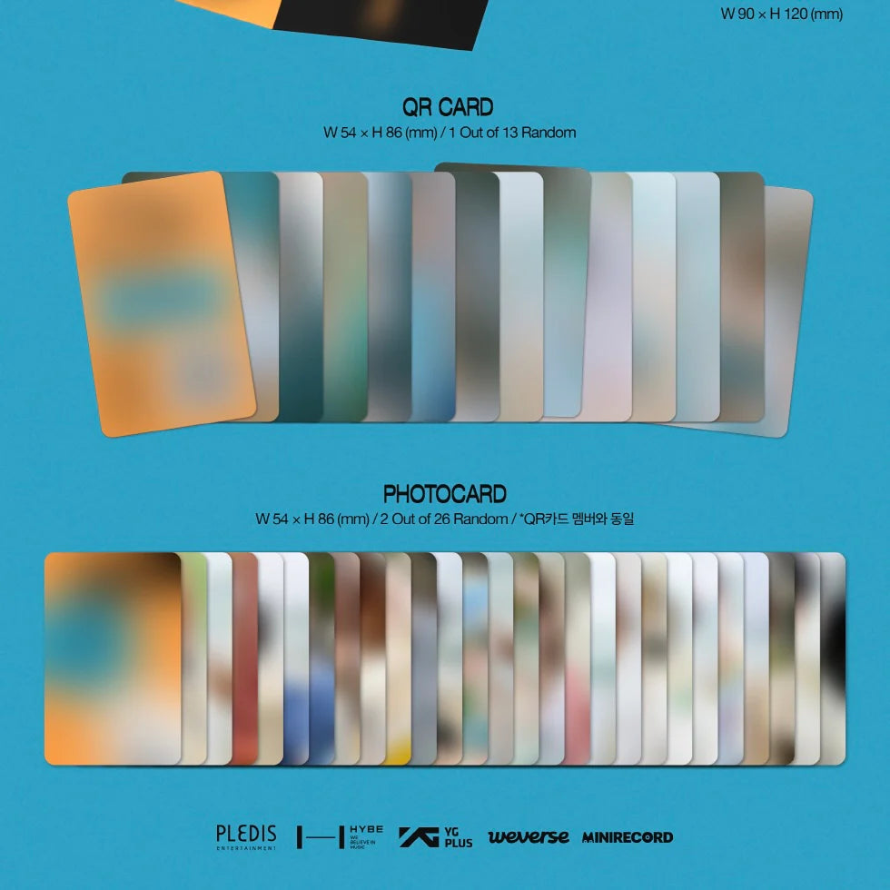 Seventeen 12th Mini Album "Spill The Feels" (Weverse Ver.) with Weverse Shop POB