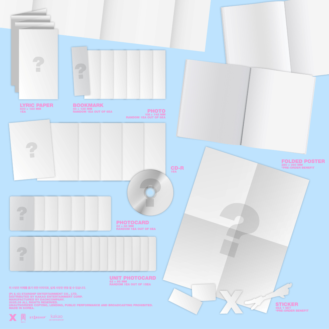 [Pre-Order] MONSTA X - 13th Mini Album [THE X]