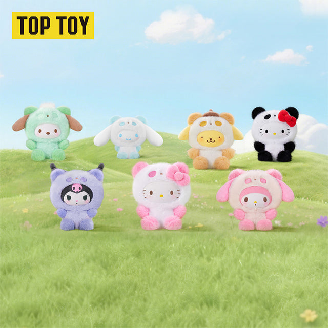 Sanrio Characters Colorful Panda Plush Blind Box (1/6)