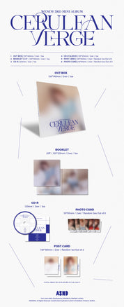[Pre-Order] Wendy 3rd Mini Album: Cerulean Verge [Digipack Ver.]