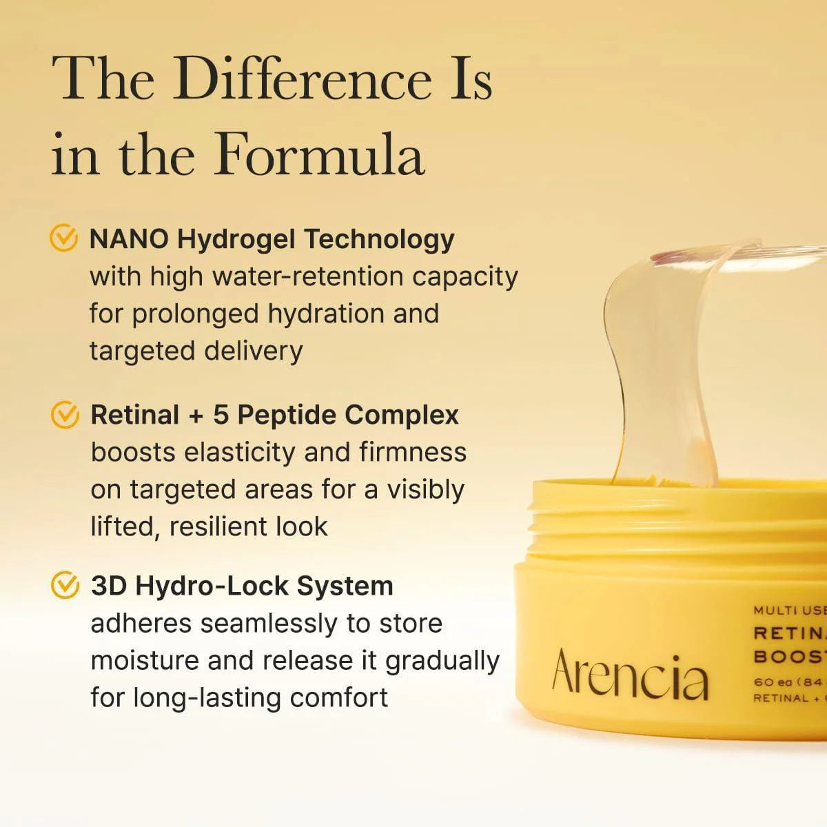 ARENCIA Retinal Boosting Eye Mask [60ea]